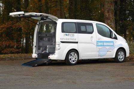 Nissan eNV200 TPMR fauteuil roulant